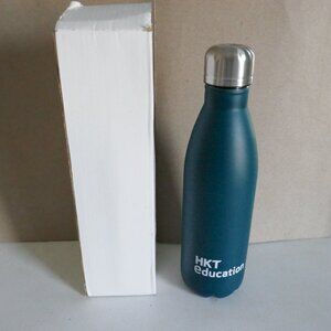 NIB dark green-blue 17oz insulated water bottle